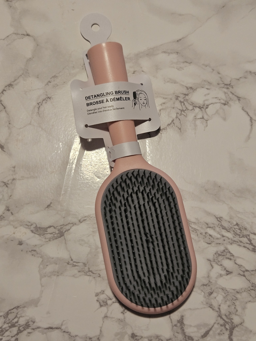 Miniso pink hairbrush